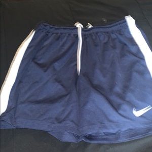 Nike athletic soccer shorts